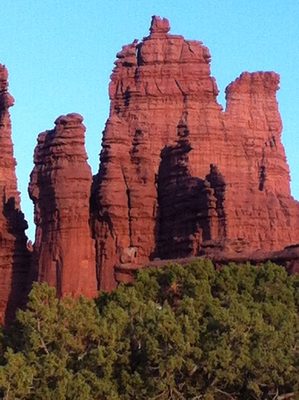 View of some of the more unbelievable formations at...