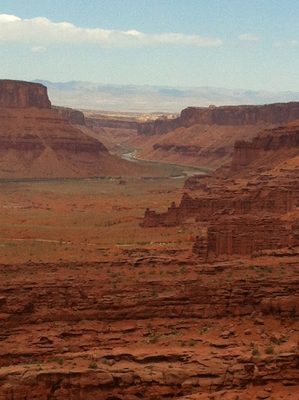Colorado River in the distance.