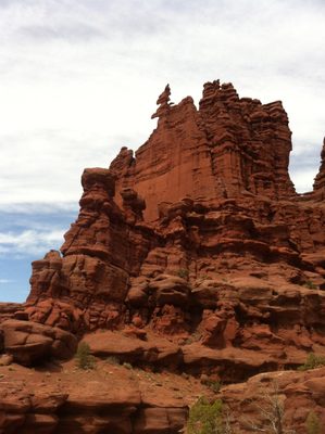 Parting Shot of Fisher Towers