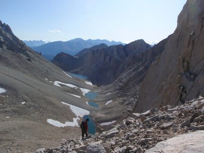 Joel, with a whole bunch of lakes that feed from Whitney...