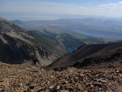 As I climbed the trail to Koip Pass (about 12,100 feet)...