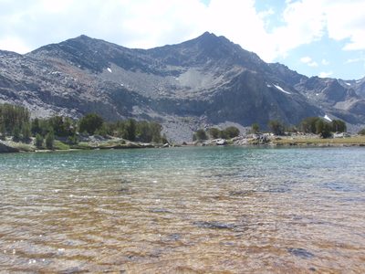 Another alpine lake much smaller than Parker, but...