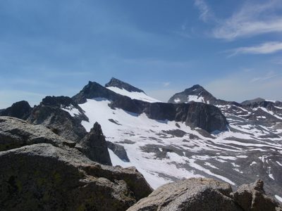 Here's how badly I misjudged.  Looking to the west, Mt....