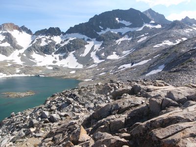 The next of the Marie Lakes.  I apparently need a wider...