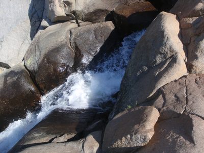 Flow of the river looked barely manageable if you could...