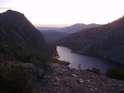 After passing the dam of Gem Lake, I came upon Agnew...