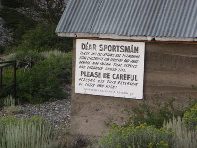 This sign was especially enigmatic.  Exactly what type...