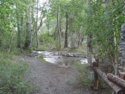 Made it to the trailhead with almost half an hour to spare!