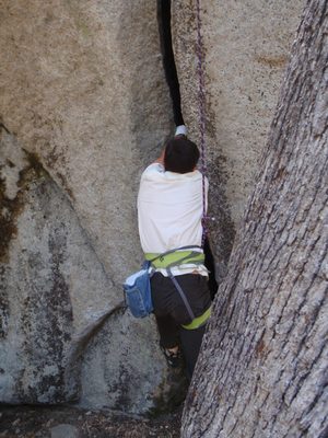 The climb, named - appropriately enough - Bad Ass Momma,...