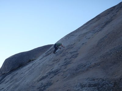 Got to the second bolt.