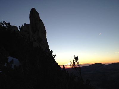 One of the better Sierra sunsets I've seen in a while.