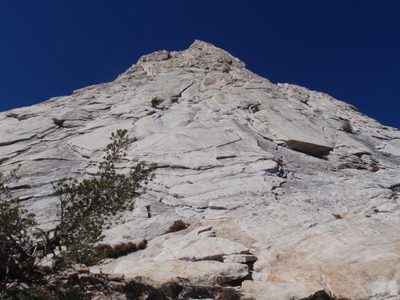 View of the climb.