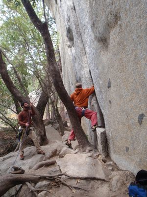 Trying Generator Crack (5.10c) on toprope on Monday...