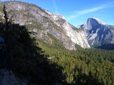 Not a bad backdrop to an afternoon of climbing. Royal...