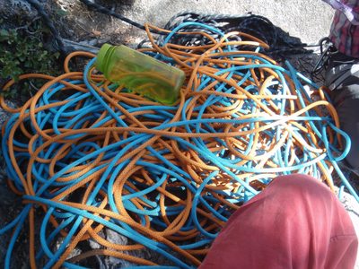 Rope mess.