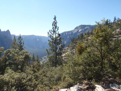 So instead we were treated to great views of the Valley...