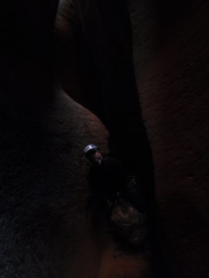 It gets kinda dark down in here. 