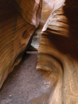 This was the section of the canyon we referred to as the...