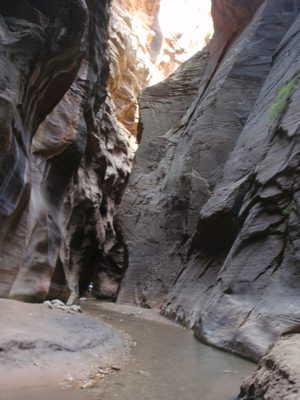 The Narrows slot up dramatically.