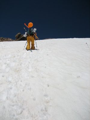 Continuing up the mountain...