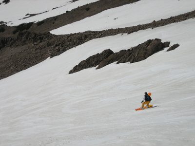 Looking for fresh corn snow.