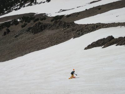 Attempting a knuckle-drag...
