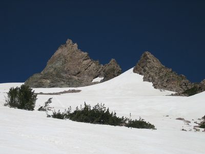 Volcanoes: very rugged mountains.