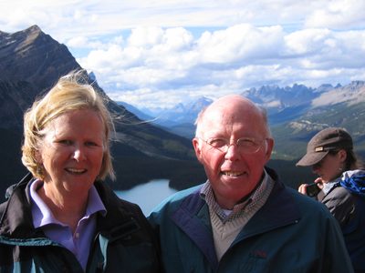 High above Peyote Lake ... we hiked up from the parking...