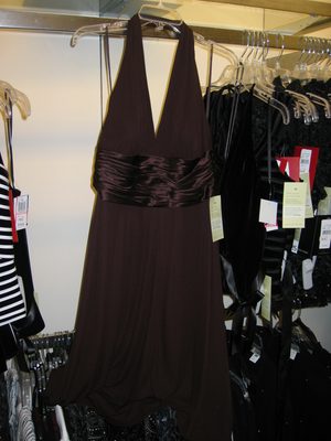 Brown dress