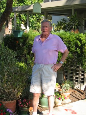 Paul and his garden