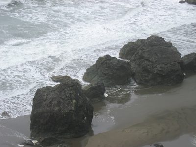Interesting rock formations everywhere