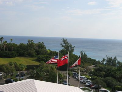 and back to the front of the hotel