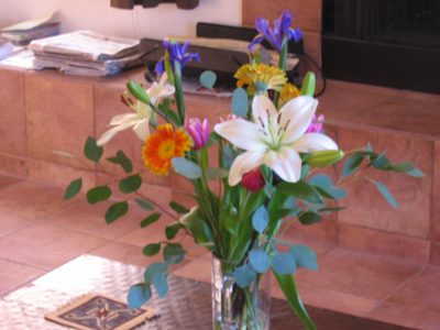 My trader Joe flowers opened up on Monday morning