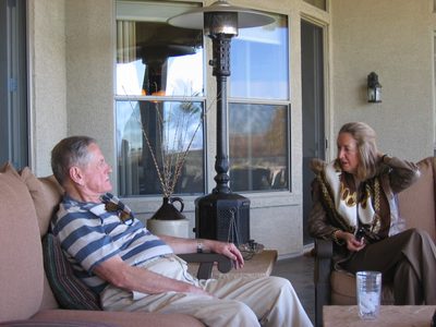 Loomis and Paul meet after 50 years (Paul says it was only 49)