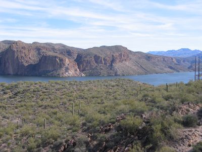 A little closer to Canyon Lake from the Apache Trail