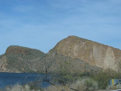 Some examples of the upheaved earth and the sedimentary...