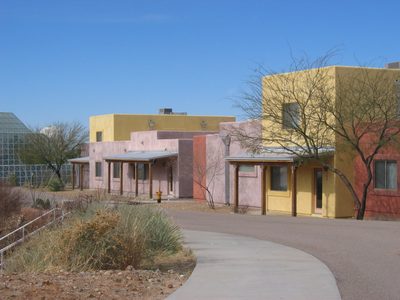 The "village" above the Bio 2 which served as dorms when...