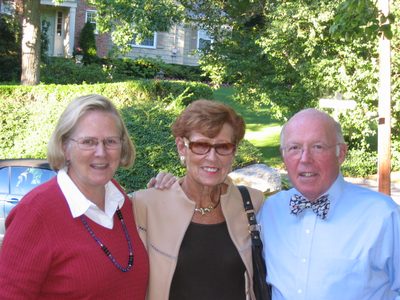Peter and Meg with Barbara ... who has taken a condo at...