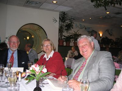 The other end of the table is a little more serious -...
