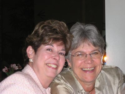 Just a couple of retired school teachers out for a good time