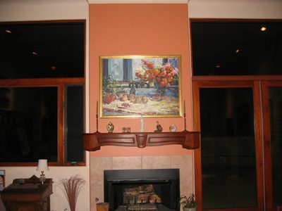 Taken at night ... very dramatic placement of this...