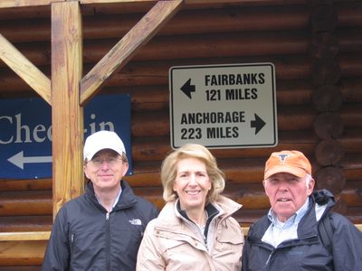 Three of our intrepid travelers.