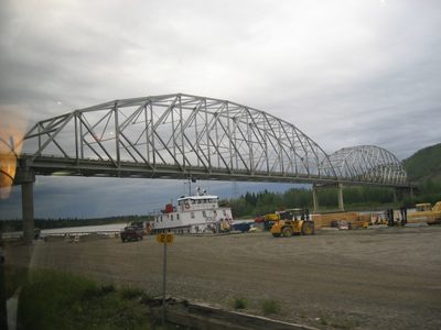 This was the final link on the Alaska RR route to...