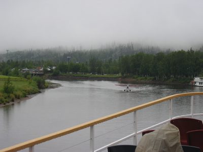 We saw hundreds of small planes in Alaska.  This one was...