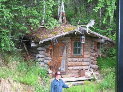 Typical miner's cabin.