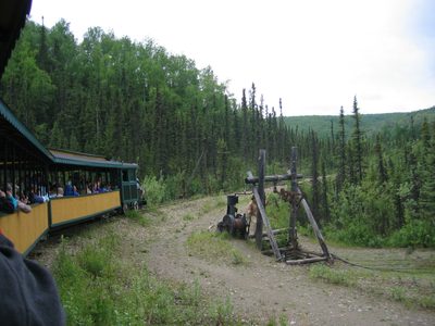 This is the train we're on, having gone through the...