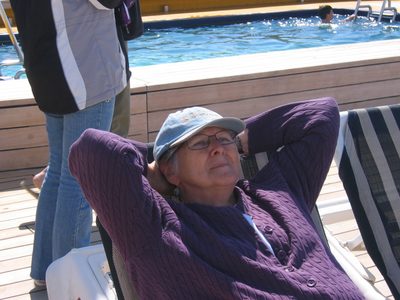 Time to soak up a few rays ... if they could find me.