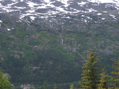 Another view of the waterfall