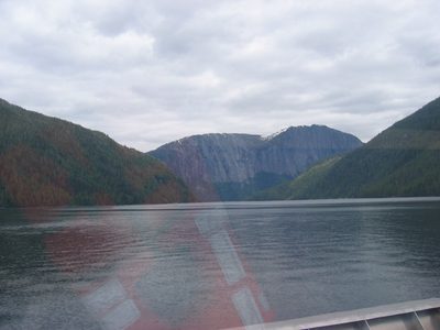Turning into Rudyerd Bay which was a spectacular spot.
