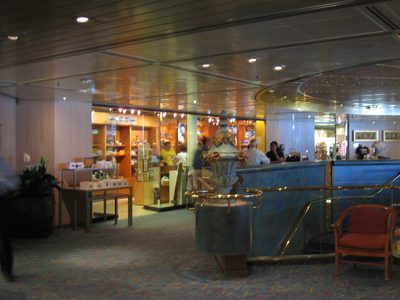 Shopping area on Deck 7.  We managed to avoid it completely